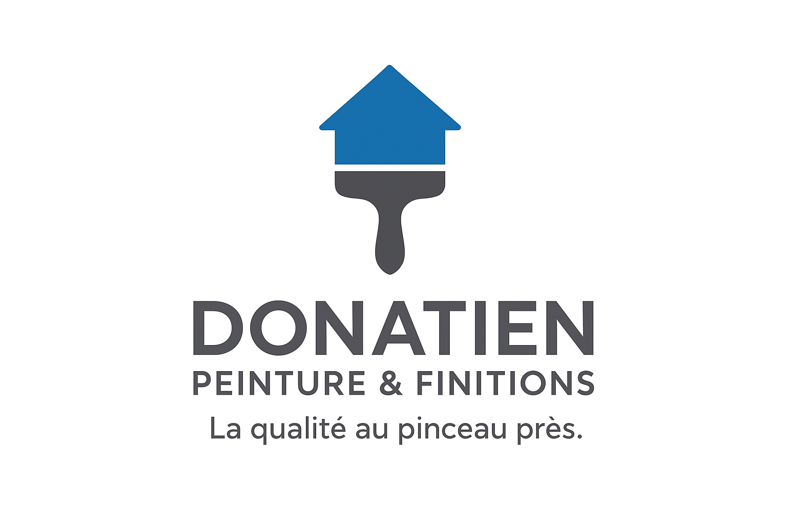 Logo Donatien Peinture & Finitions - Artisan peintre professionnel Mitry-Mory Seine-et-Marne